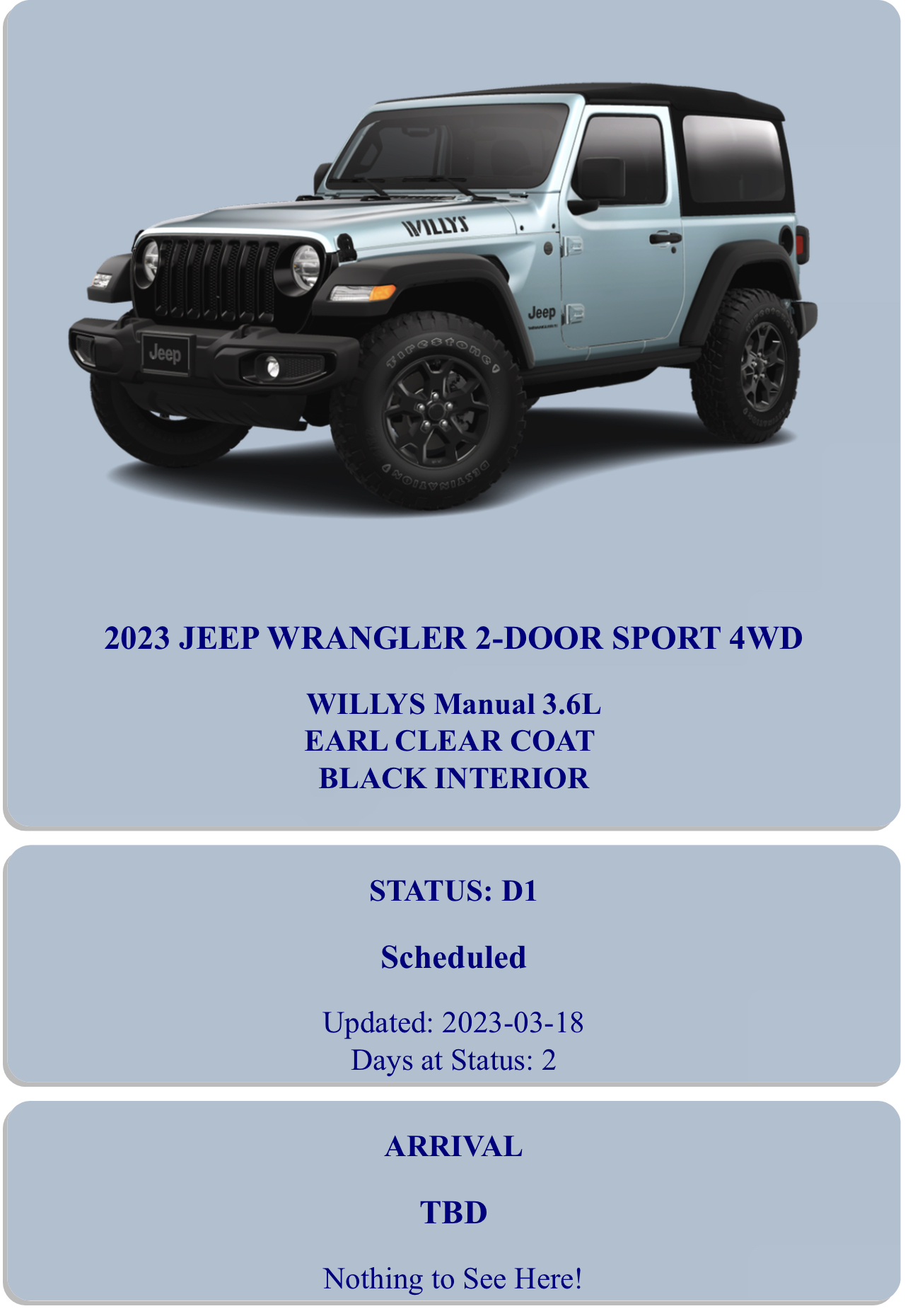 2023 Orders - Check in here | Page 918 | Jeep Wrangler Forums (JL / JLU) -  Rubicon, Sahara, Sport, 4xe, 392 