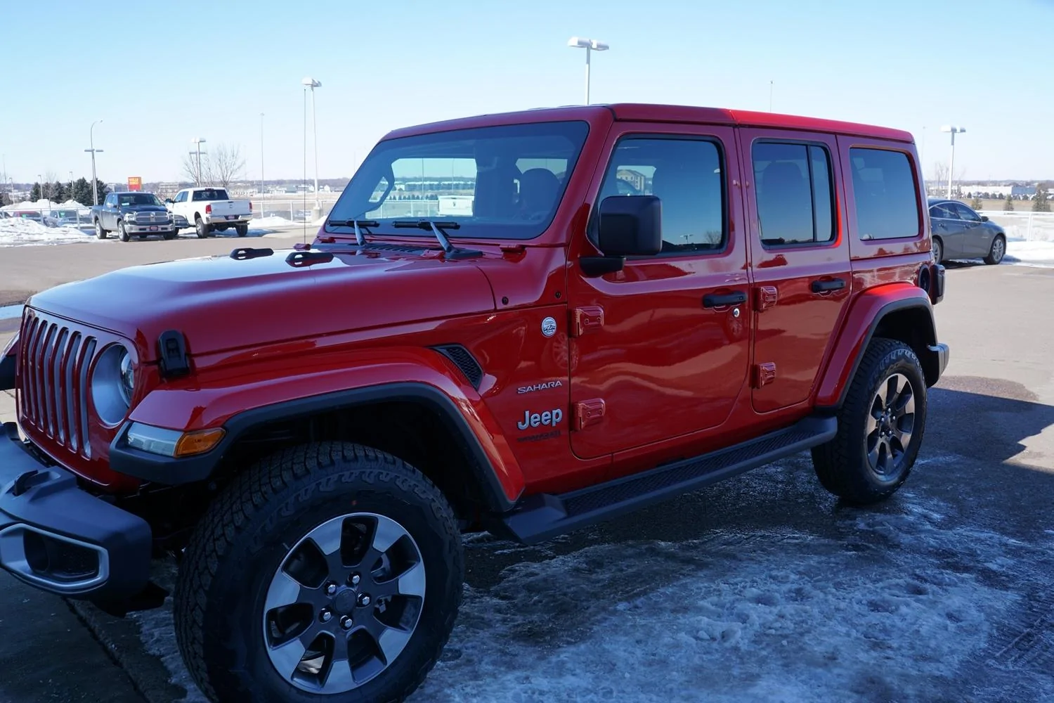 Jeep track hot