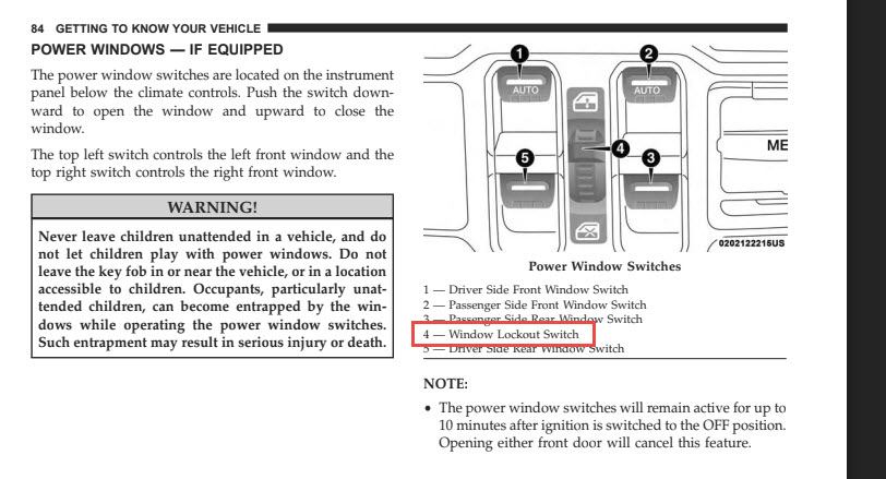 4 door Rear Window switches | Jeep Wrangler Forums (JL / JLU) - Rubicon,  Sahara, Sport, 4xe, 392 