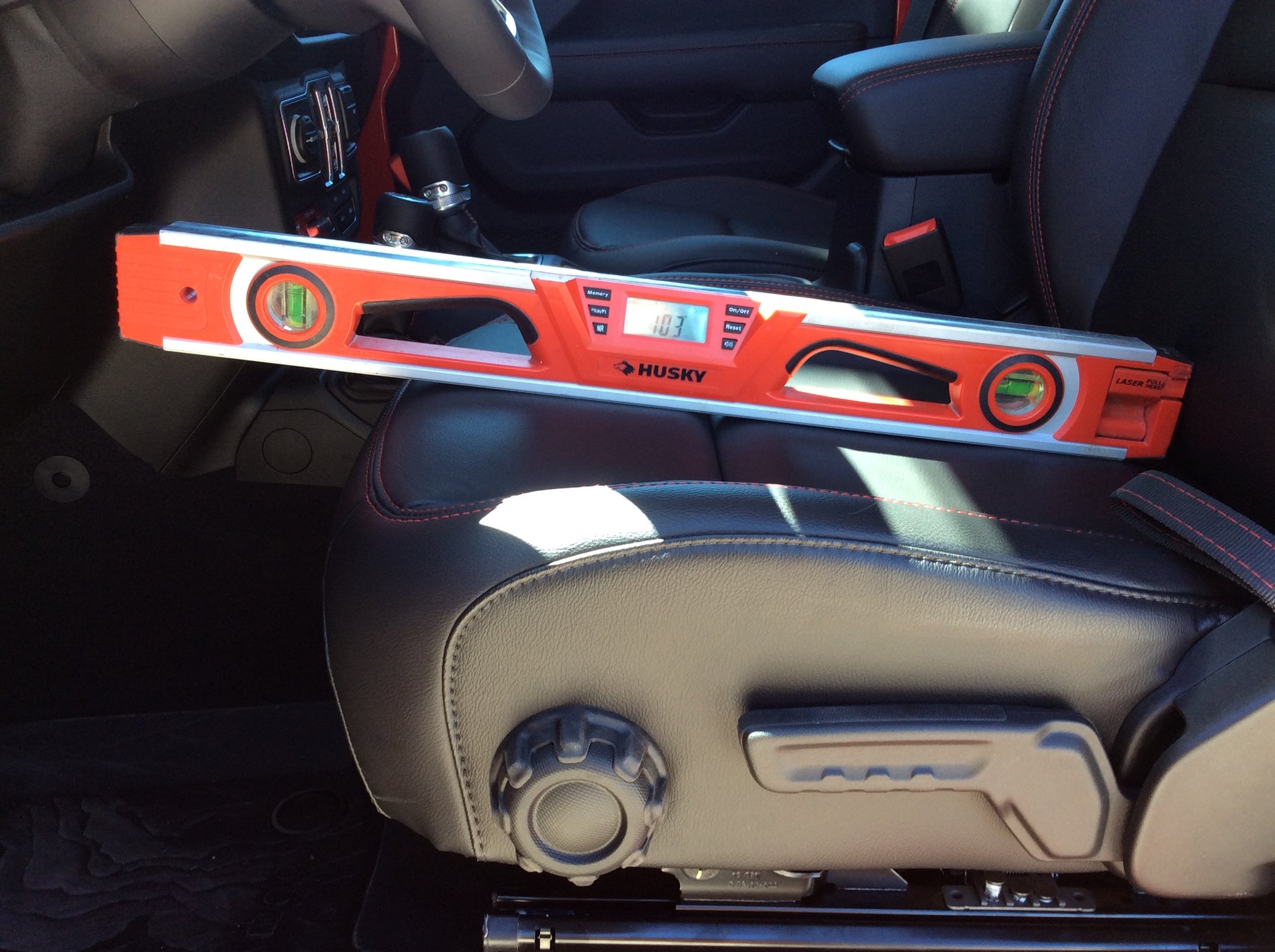 Driver seat on JLUR | Jeep Wrangler Forums (JL / JLU) - Rubicon, Sahara,  Sport, 4xe, 392 