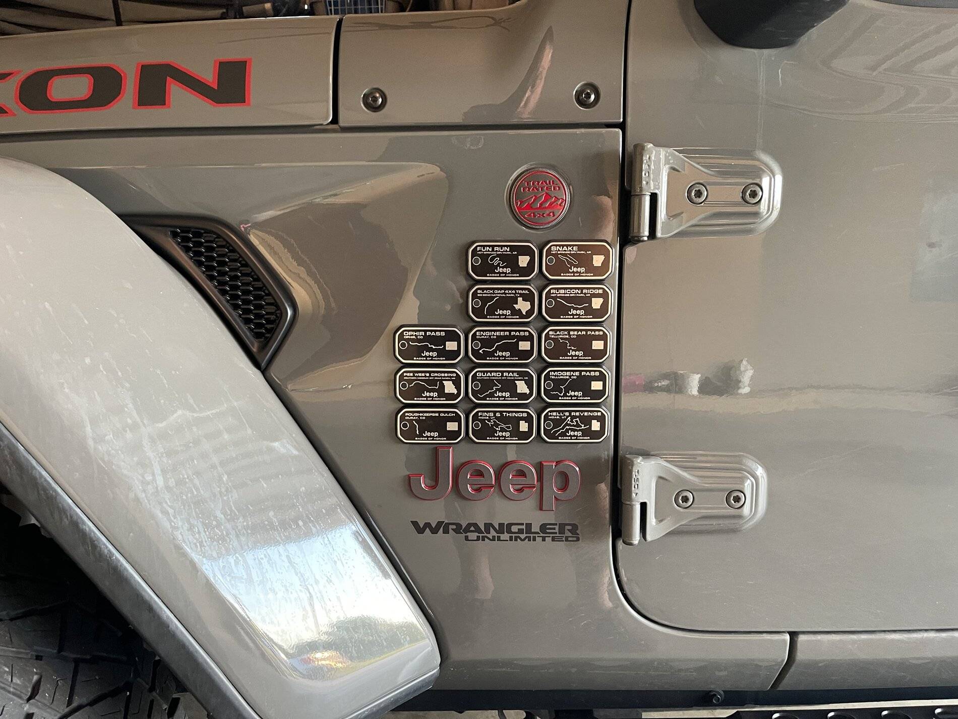 Jeep Badge Of Honor Placement