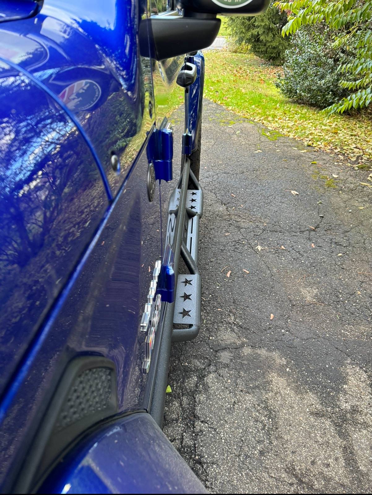 New York - WTT Hooke Road steps for JLU OEM Rock Rails | Jeep Wrangler ...