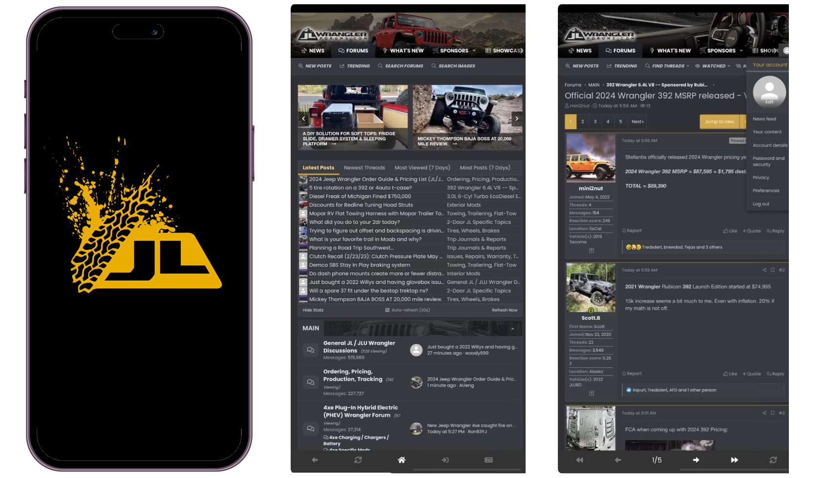 Jeep Wrangler JL 📲 Announcing the JL Wrangler Forums App for iOS jlwfa