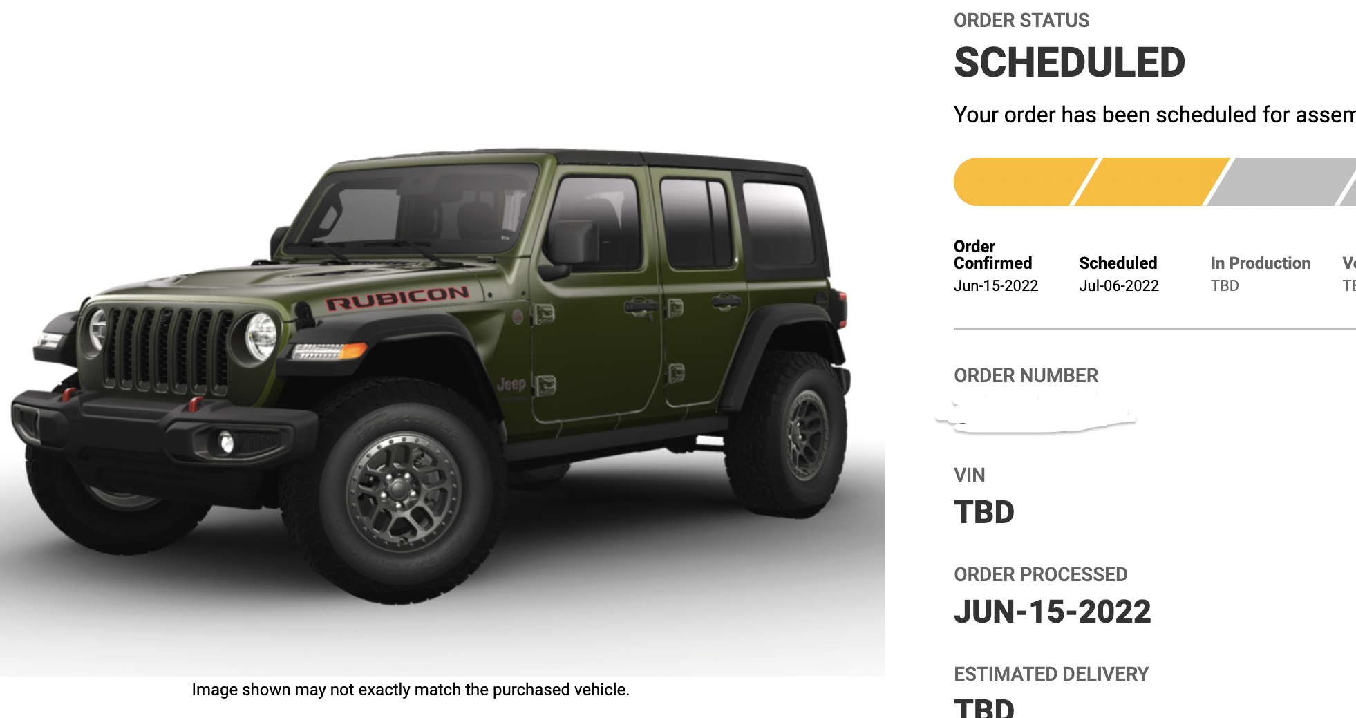 2023 Orders - Check in here | Page 50 | Jeep Wrangler Forums (JL / JLU) -  Rubicon, Sahara, Sport, 4xe, 392 