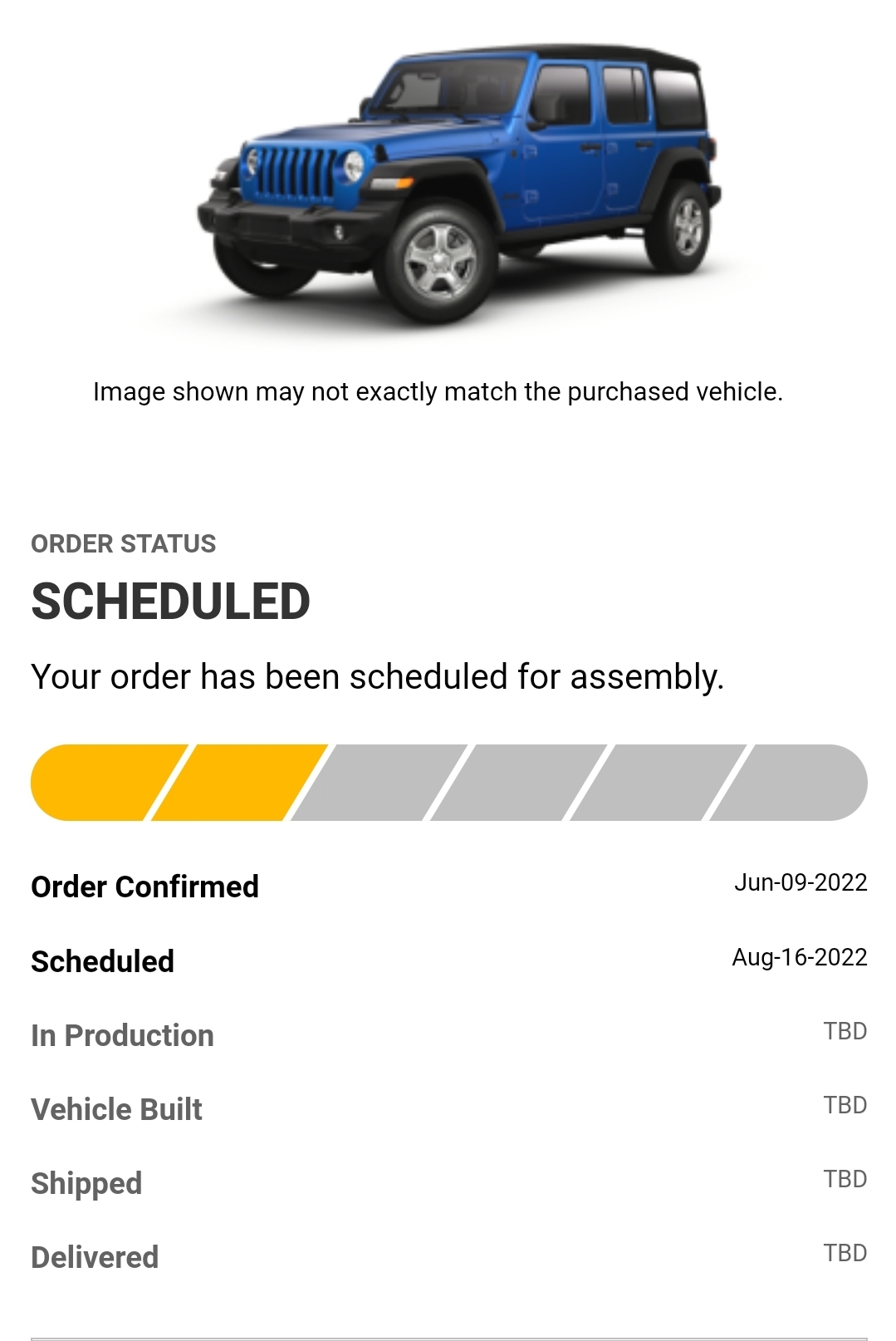 2023 Orders - Check in here | Page 247 | Jeep Wrangler Forums (JL / JLU) -  Rubicon, Sahara, Sport, 4xe, 392 