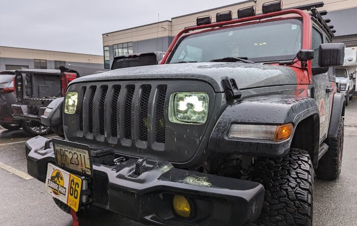 YJ style JL grill DIY