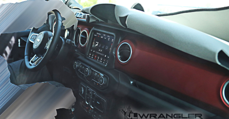 Production Interior Of The 2018 Jeep Wrangler Jl Uncovered