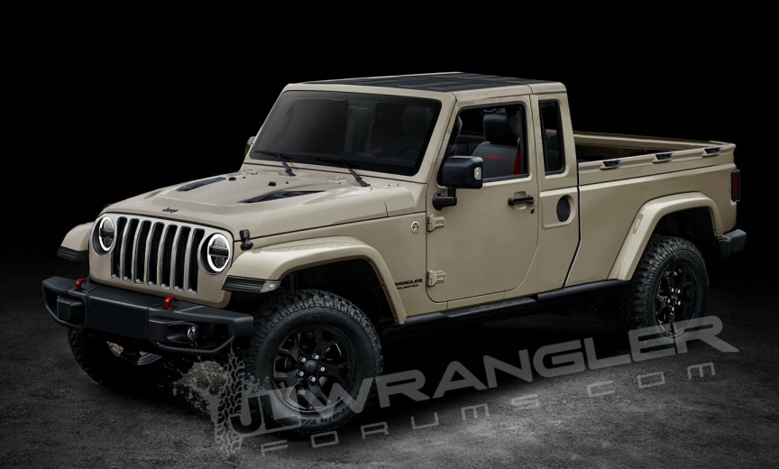 Our Latest 2019 Jeep JT Pickup Info and Preview Images \u2013 2018  Jeep Wrangler JL Forums \u2013 New 