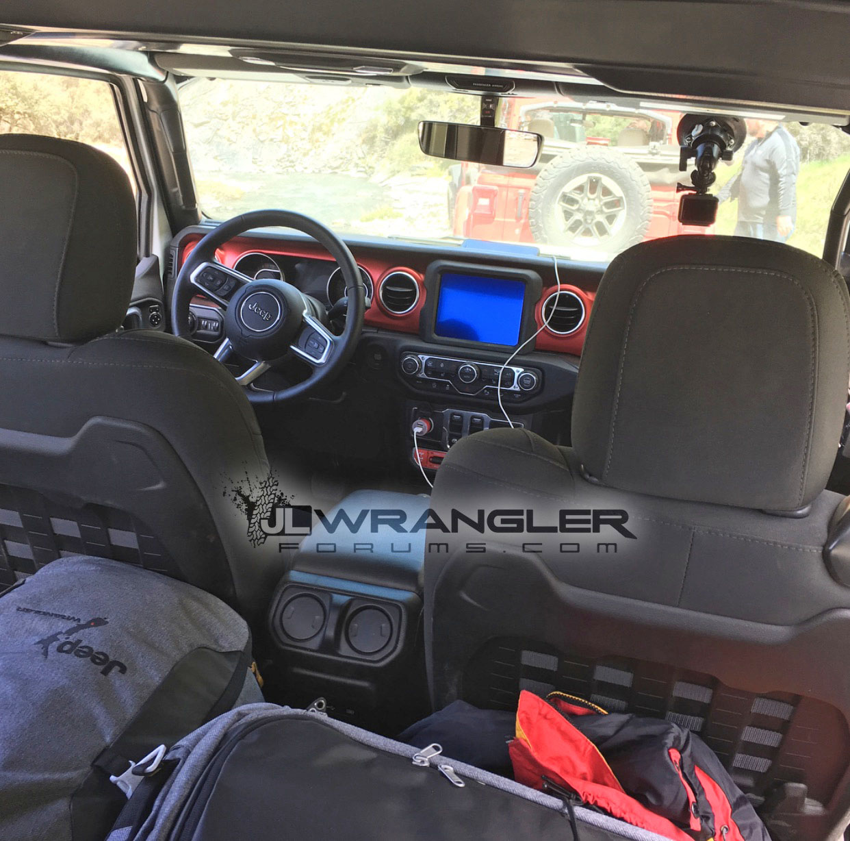 Full Interior View Of The 2018 Jl Wrangler 2018 Jeep