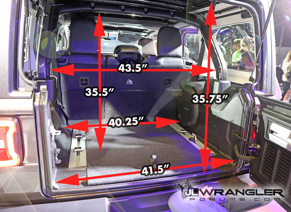 Jeep Wrangler Dimensions And Specifications