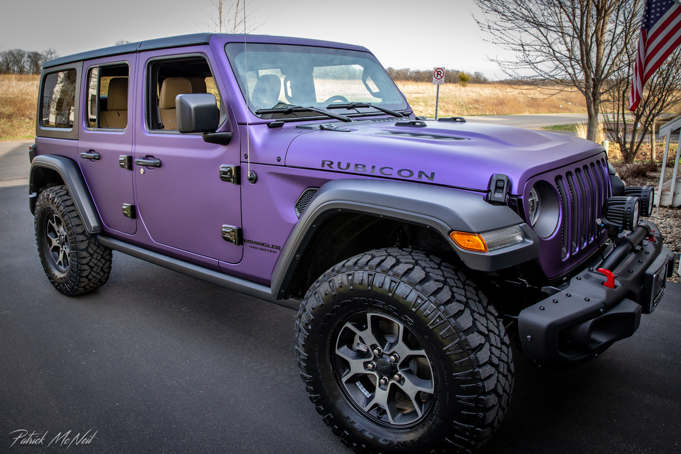 Featured Build: Purple Jeep Wrangler JL Rubicon - 2018+ Jeep Wrangler ...