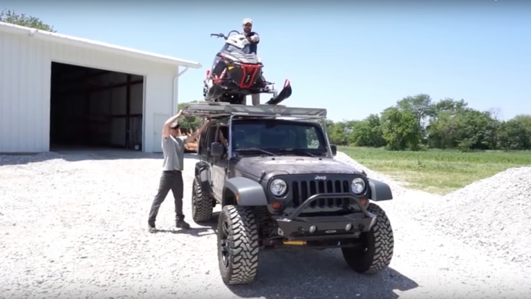Lod Offroad Wrangler Sliding Roof Rack Bare Steel Jrr0740 07 18 Jeep Wrangler Jk 4 Door Free Shipping